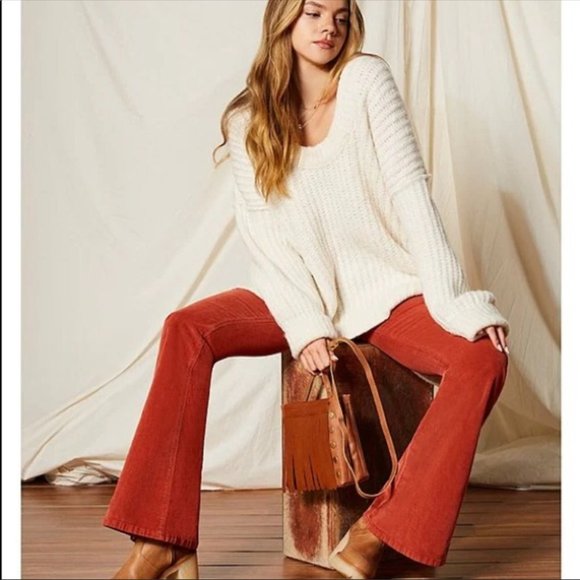 New! Free People Blue Bell Chunky Oversized SweaterNWT - Picture 3 of 10